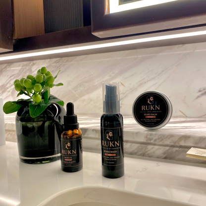 Beard Grooming Kit for Men – Complete Beard Care Set with Oil, Balm, Comb & Accessories & Bonus Beard Oil