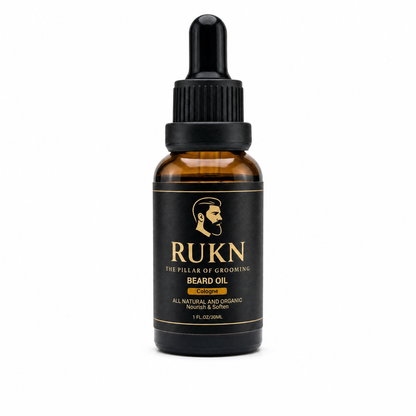 RUKN Beard Growth Oil – Thicker, Fuller Beard in Weeks