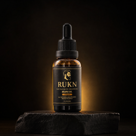 RUKN Beard Growth Oil – Thicker, Fuller Beard in Weeks